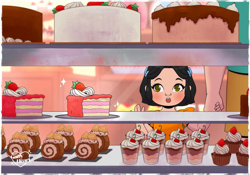 Slice of happiness ❤ https://www.behance.net/gallery/190017681/Slice-of-happiness